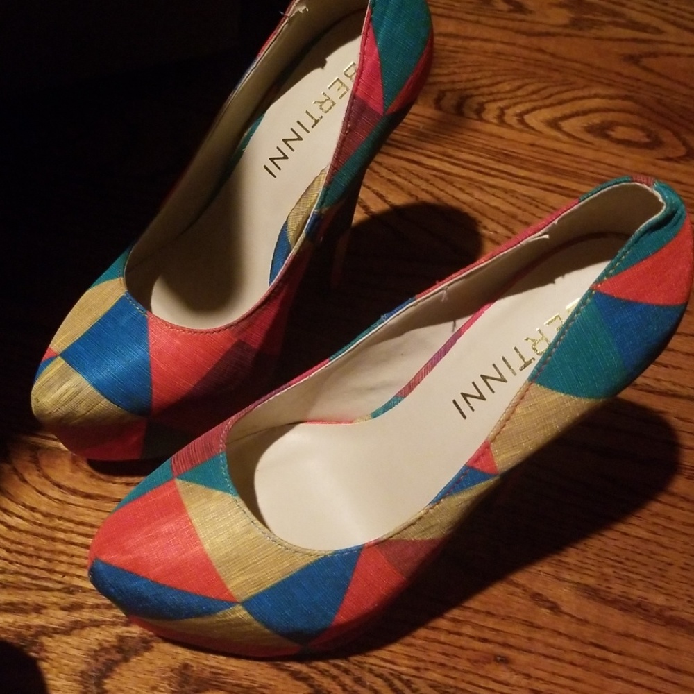 5 inch colorful heels